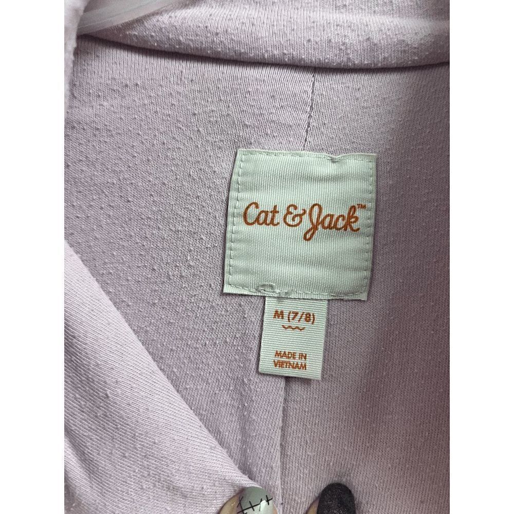 Cat & Jack Girls Full zip up Mock neck Jacket Multicolored Size M/7-8 - Picture 2 of 3